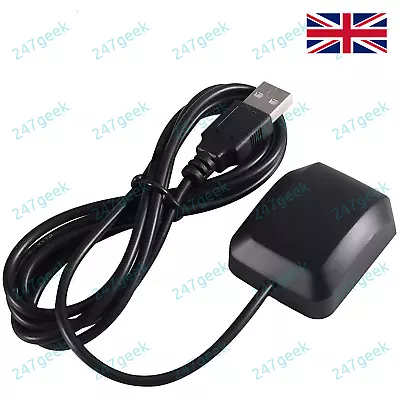 🇬🇧GPS Receiver VK-162 Ublox 7 10Hz USB Cable RasPi Windows 11 10 8 7 XP Linux • £10.95