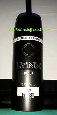 £15 • Buy Lynx Axe BLACK {Square'ish Top/Can} 150ml BodySpray Deodorant Version 2 Vintage 