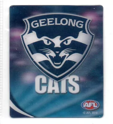 2010 Afl Ultra 3d Footy Plays Snackbrands - #34 Team Logo Emblem (geelong) • $5