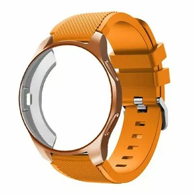 Silicone Sport Band Strap Protector Case For Samsung Galaxy Watch 46mm SM-R800 • $13.99