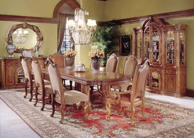 AICO By Michael Amini Monte Carlo 9PC Rectangular Dining Set • $2695