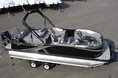 $69999 • Buy New Triple Tube 23 Ft  Pontoon Boat With 200 Hp And Trailer