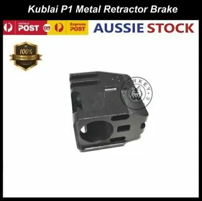 Kublai P1 CNC Black Metal Alloy Retractor Brake Gel Blaster Toy Upgrade Parts • $59.66