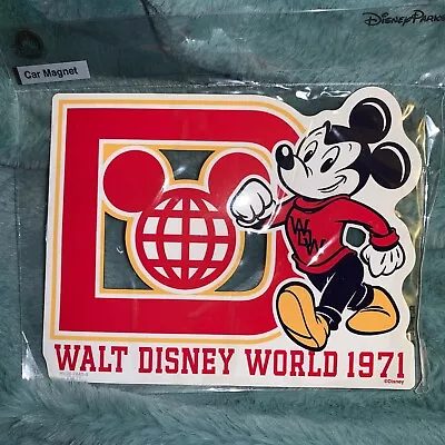 Disney Parks Walt Disney World Mickey Mouse Car Magnet Retro 1971 • $9.95