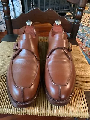 Mens John Lobb BespokeSingle Monkstrap Russian Reindeer Paris 11 C+ US • $1490