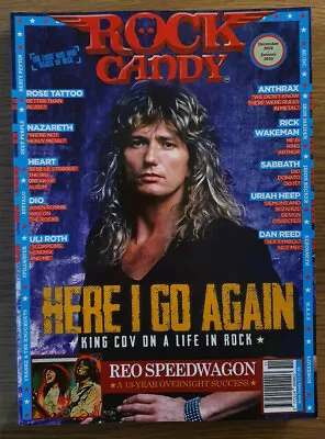 Rock Candy Magazine - Dec 18 - Jan 2019  #11 - Feat: King Cov; Anthrax;sabbath • £9.95