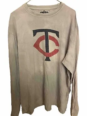 Minnesota Twins Long Sleeve Shirt (Red Jacket) (Size XL) (preowned) Nice! MLB • $7