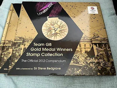 £9.99 • Buy London 2012 Gold Medal Winners Stamp Compendium • Book Only No Stamps (ref2)