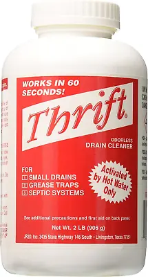 Thrift Drain Cleaner 2 Lb  White • $37.45