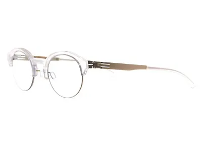 IC BERLIN DAHLEM Glasses - Brand New - Ecru Bronze - Size 48/23 • £110
