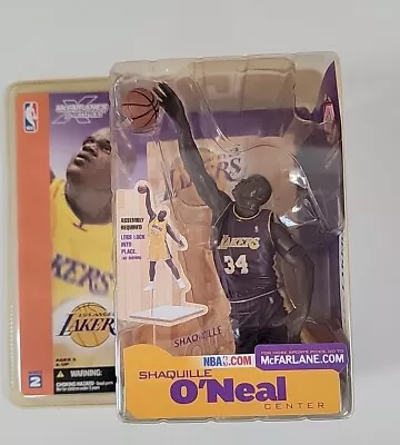 Sealed McFarlane Rare NBA Shaquille O'neal Figure Series 2 Lakers Purple Variant • $22.95
