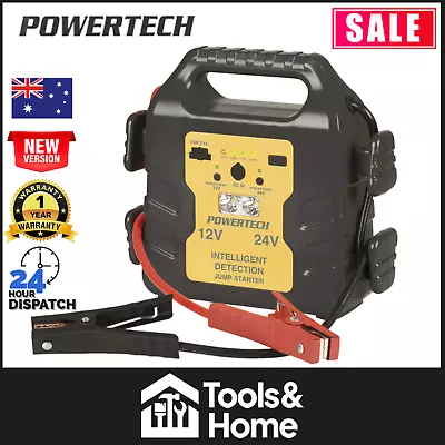 12V 24V Powertech Jump Starter 22200mAh Emergency Power Battery  Truck Boat • $329