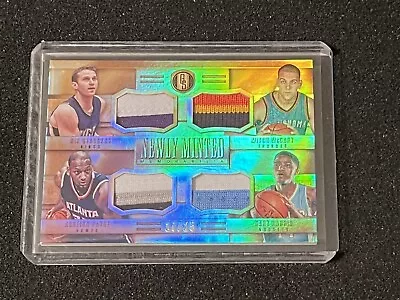 Stauskas McGary Payne Harris 2014-15 Gold Standard Quad Rookie Patch #d /25 • $8