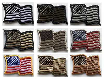 VELCRO® BRAND Fastener Morale HOOK PATCH  2X3  USA WAVING FLAG PATCH  • $5.95