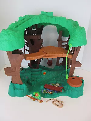 Fisher Price Great Adventures Robin Hood's Forest Playset W Figure 1998 • $29.99