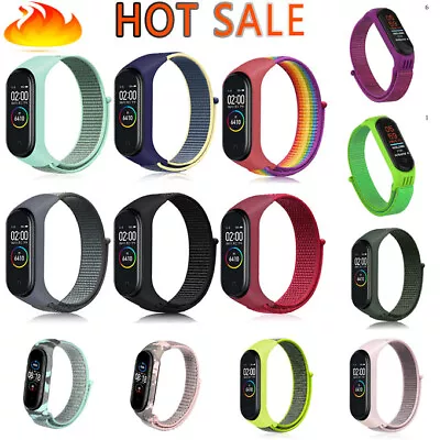 $4.17 • Buy For Xiaomi Mi Band 3/4/5/6 Watch Strap Smart Bracelet Silicone Sports Wristband#