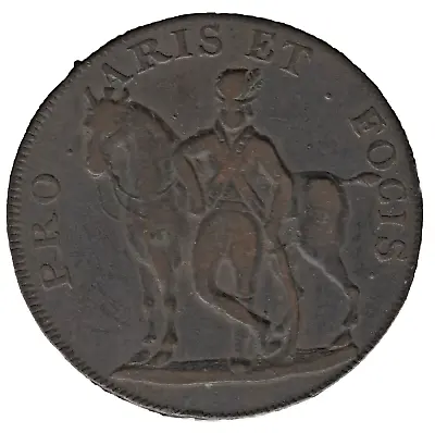 1795 Suffolk Loyal Yeomanry Halfpenny Token • £99.75
