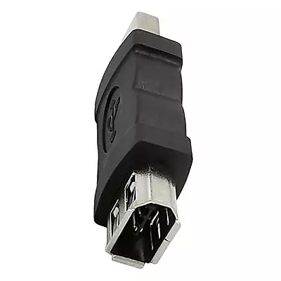 Firewire IEEE 1394 6 Pin Female To USB Male Adaptor Plug For Printer Scanner • £5.02