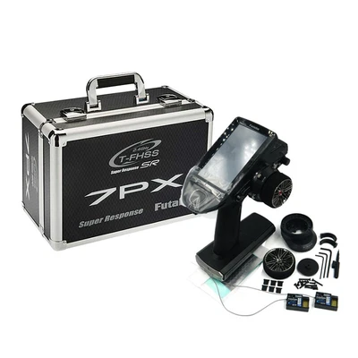 $608.90 • Buy Futaba 7PXR 2.4Ghz T-FHSS 7-Channel Carbon Edition Radio System W/R334SBS-E X2