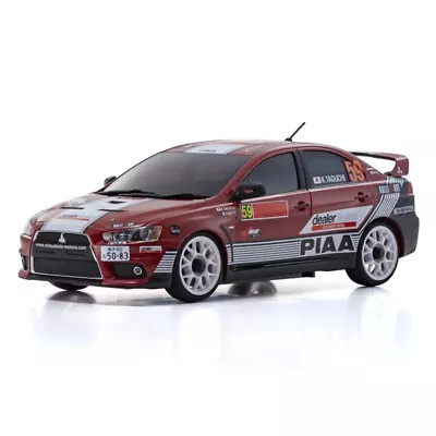 Kyosho ASC Mini-Z Body Mitsubishi Lancer Evolution X Motors Dealer #MZP462M • $48.99