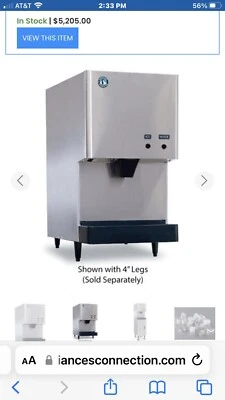 $2250 • Buy HOSHIZAKI 17  282 LBS ICE/WATER DISPENSER Model DCM-270BAH