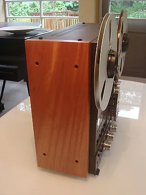 NEW CUSTOM Solid Wood Side Panels For Tape Reel Recorder Studer Technics Otari • $129