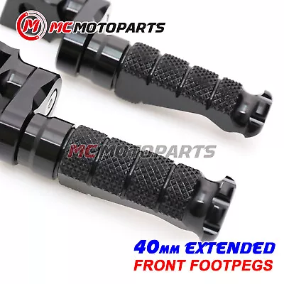 For Suzuki Boulevard M109R 06-20 19 18 MCCP 40mm Lowering BLACK Rider Foot Pegs • $58.12