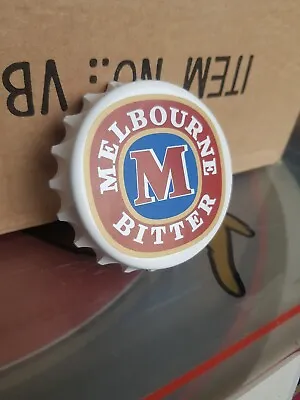 Melbourne Bitter Bottle Opener Magnetic Beer Memorabilia Aussie Bar Mancave CUB  • $21.50