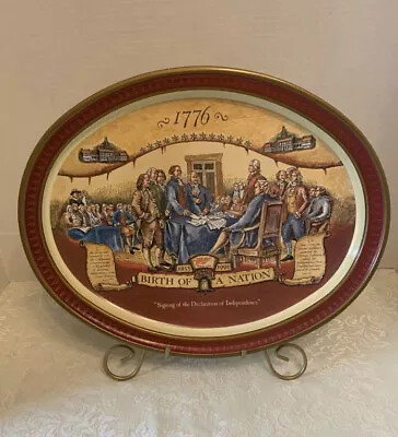 VTG Miller High Life Tray 1776 Birth Of A Nation 1992 Declaration Of Independenc • $15