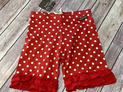 Matilda Jane Sz 12 Brilliant Daydream Take Your Time Shorties Red White NWT B18 • $19.99