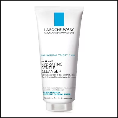 La Roche Posay Toleriane Hydrating Gentle Cleanser 6.76oz For Normal To Dry Skin • $17.99