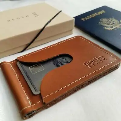 Stoic Wallet - 100% Made In USA - CANYON TAN - Minimalist Chromexcel Leather • $27