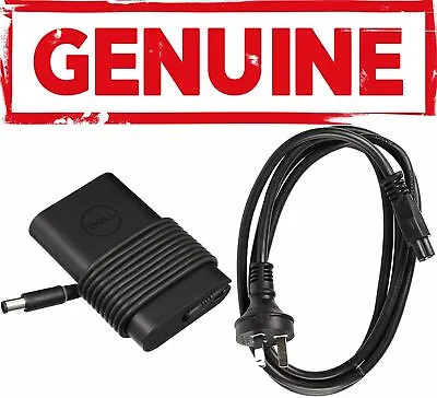 DELL GENUINE 65W 19.5V 3.34A Notebook Adapter Charger+3P Power Cable LA65NM130 • $17.50