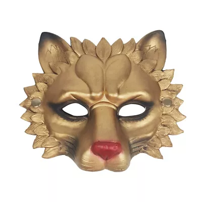 £8.40 • Buy Cartoon Kids&adults Animal Cosplay Mask Masquerade Headgear Halloween Lion Mask
