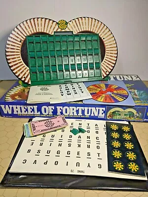 Wheel Of Fortune Board Game 3rd Edition 1985 With  Conceal-N-Reveal  Board • $6.36