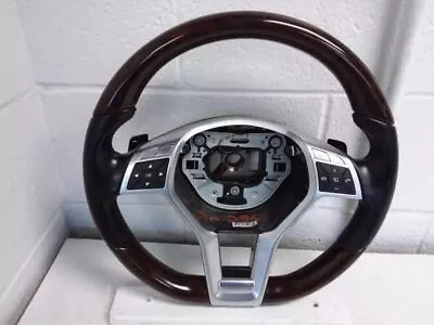 2013 MERCEDES-BENZ SL550 Black Leather With Woodgrain Steering Wheel OEM  • $207.45