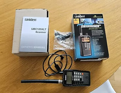 Uniden UBC-125XLT Bearcat 500 Channel Portable Radio Scanner • £65.75