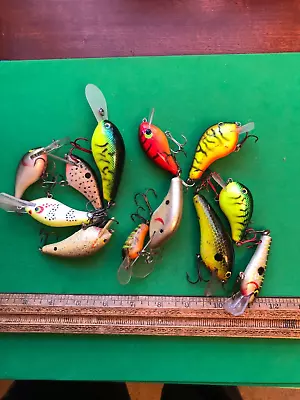 12 Wood Crankbait Lure  B Gary Dees & More • $9.99