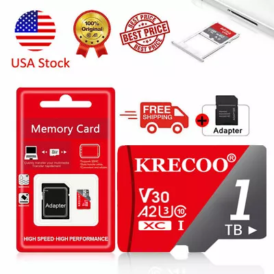 Micro SD Card 128GB 256GB 1TB Ultra Class 10 SDXC SDHC Memory Card Wholesale Lot • $10.52