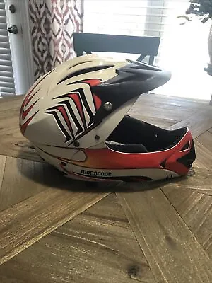 NICE Vintage Open Face Moto Racing Helmet - MONGOOSE BMX SIZE M TO L NOT XL • $39.99