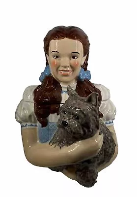 The Wizard Of Oz Dorothy And Toto Cookie Jar Limited Edition #3558 • $55.99