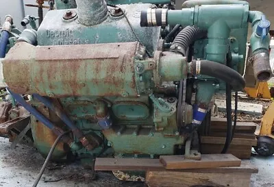 Detroit Diesel 6V53 Natural  Marine Diesel Engine With Borg Warner Velvet Drive • $5950