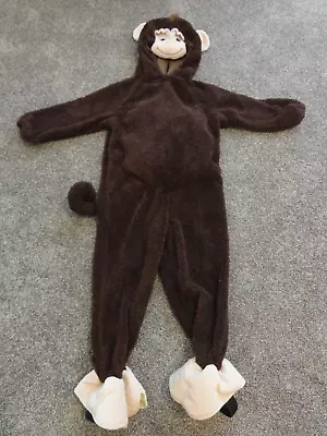 Kids Brown Monkey Costume Size Small 4t By Koala Kids • $16.25