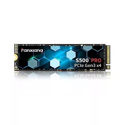 Fanxiang S500 Pro 1TB NVMe SSD M.2 PCIe Gen3x4 2280 Internal Solid State Driv... • $83.99