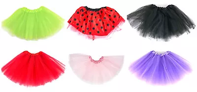 Childrens Fancy Dress Tutu Skirt Childs Girls Ballet Party Dance • £4.65