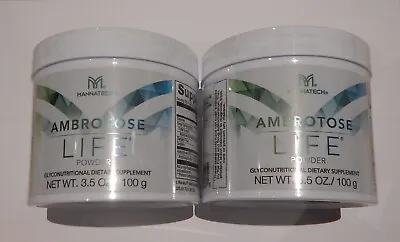 Mannatech Ambrotose Life 100g Powder Brand New 2 Bottles • $219