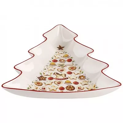 Villeroy & Boch WINTER BAKERY DELIGHT Tree Bowl:  Large # 3760 • $60