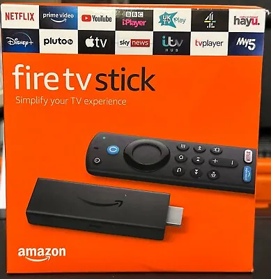 Amazon Fire TV Stick With Alexa Voice Remote | Streaming Media Player BBC ITV UK • £39.99