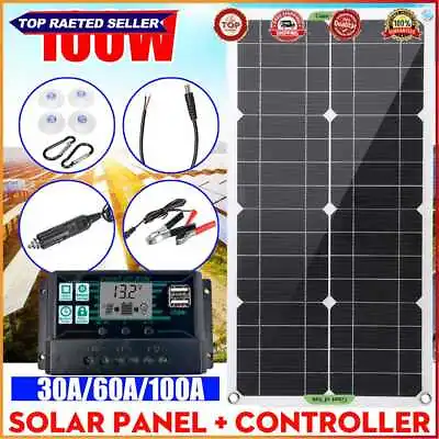 £26.23 • Buy Solar Panel 12V 250W High Efficient Solar Panel Kit Waterproof And Stainless Sola