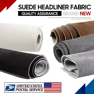 Automotive/Home/RV Micro-Suede Headliner Fabric Car Interior Roof Replacement • $35.99